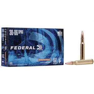 eral Power-Shok 30-06 Springfield Soft Point 150gr 20rd Box Ammo