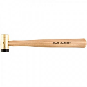 DELRIN TIPPED BRASS HAMMER - Grace Usa