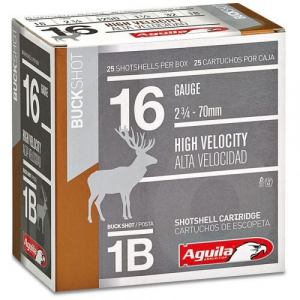 ila Field High Velocity 16 Gauge 2.75 1-1/8oz #1-Buck 25rd Box Ammo