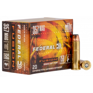 eral Fusion .357 Mag 158gr SP 20ct Box Ammo