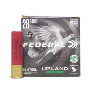 eral Upland Steel 28 Gauge 2.75 5/8 Oz 6 Round 25 Bx/ 10 Cs Ammo