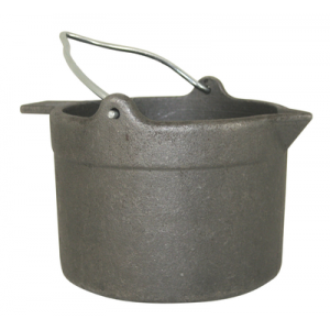 Cast Iron Lead Pot With Pour Spout 10 Pound Capacity - Lyman