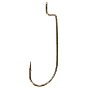 GAMA BRNZ OFFSET WORM 25PK 3/0 BRZ - Gamakatsu