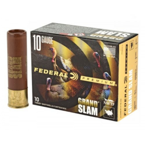 eral Premium Grand Slam Turkey Lead Shot 10 Gauge #4 10 Round Box Ammo