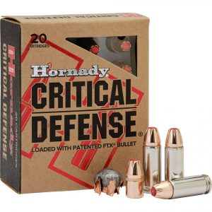 nady Critical Defense Pistol 30 Super Carry 100 Gr. FTX CD 20 Rd. Ammo