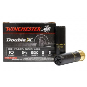 chester Double X High Velocity Turkey Lead Shot 10 Gauge 5 Shot 10 Round Box Ammo