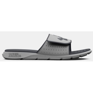 UA Ignite Pro Slides, Men's, Mod Grey, Size 8 - Under Armour