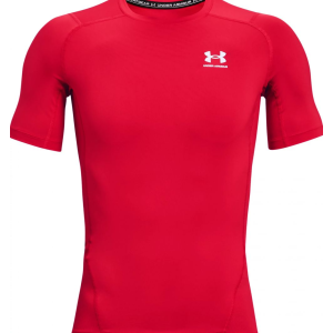 UA HeatGear Armour Short Sleeve Red Size 3XL - Under Armour