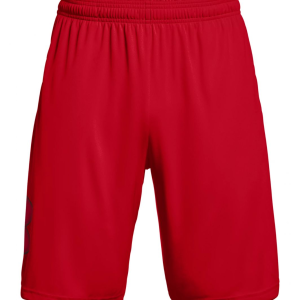 UA Men's Tech Graphic Shorts Red/Black X-Large - Under Armour