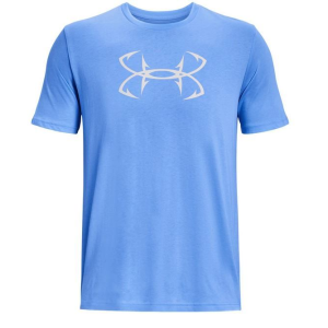 UA Fish Hook Logo T-Shirt, Men's Carolina Blue, L - Under Armour
