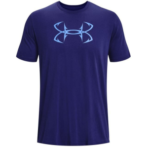 UA Fish Hook Logo T-Shirt, Men's, Sonar Blue, M - Under Armour