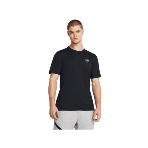 Under Armour Men's UA Outdoor Cube Short Sleeve Shirt - Black/Celeste - Large - Under Armour