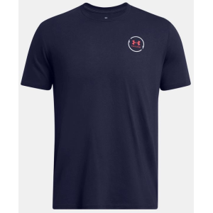 UA Freedom Bass T-Shirt, Men's, Midnight Navy, 3XL - Under Armour