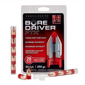 Hornady Bore Driver FTX 50 Cal Flex Tip eXpanding 290 gr 20 - Hornady