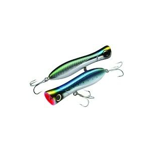 Yo-Zuri Bull Pop Floating Popper 6" 2 1/2 oz Chrome Sardine - Yo-Zuri