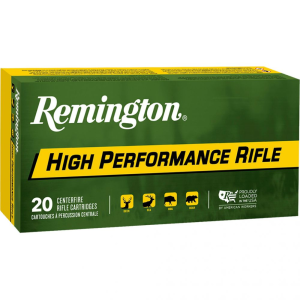 Remington High Performance Rifle Ammo 223 Rem. 55 gr. PSP 20 rd. - Remington