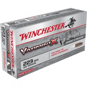 chester Varmint X Rifle .223 Remington 55 Gr. Polymer Tip 20 Rd. Ammo