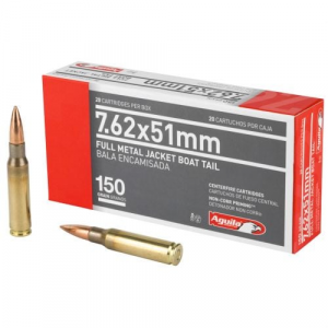 ila Target & Range Full Metal Jacket Boat Tail 7.62x51 20 Round Box Ammo