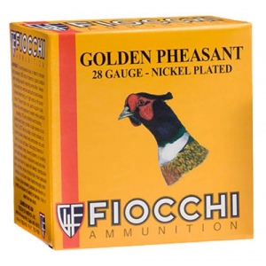 cchi Golden Pheasant 28 Gauge 2.75 7/8 Oz 5 Round 25 Bx/ 10 Cs Ammo