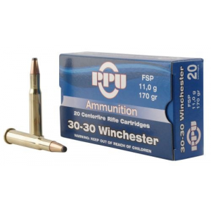  Standard Rifle 30-30 Win 170 Gr Flat Soft Point 20rd Box Ammo