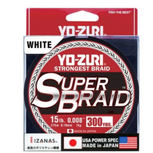 Yo-Zuri Super 15lb White 300yd - Yo-Zuri