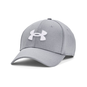 UA Men's Blitzing Cap Steel/White Mecium/Large - Under Armour