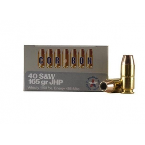 -Bon Self Defense Jacketed Hollow Point 40 S&W 165 Gr 20 Round Box Ammo