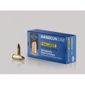  9MM LUGER 124GR FMJ 50BX Ammo