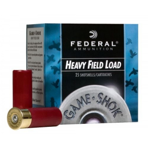 eral Standard Game-Shok High Brass Lead Shot 28 Gauge #5 25 Round Box Ammo