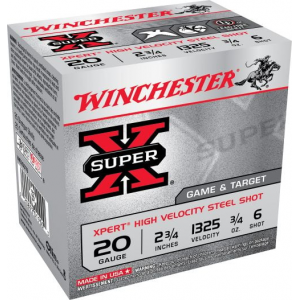 chester Super X Xpert High Velocity 28 Gauge 2.75 5/8 Oz 6 Round 25 Bx/ 10 Cs Ammo