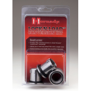 Hornady 044099 Lock-N-Load Conversion Kit Silver Multi-Caliber Steel - Hornady