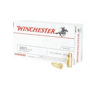 chester Full Metal Jacket 380 ACP 50 Round Box Ammo