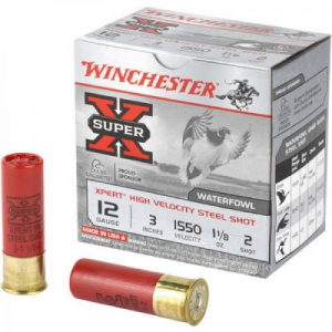 chester Super X Xpert High Velocity Steel 12 Gauge 3 2 Shot 25 Round Box Ammo