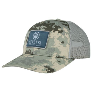 Beretta Cap Patrol Trucker Square Patch Mesh Digi Camo - Beretta