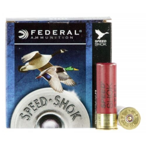 eral Speed-Shok 12 Gauge 3 1 1/4 Oz 4 Shot 25 Bx/ 10 Cs Ammo