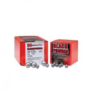 Hornady Muzzleloader Lead Round Balls 54 cal .520" 100/ct - Hornady