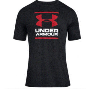UA GL Foundation SS T-BLK,3XL - Under Armour