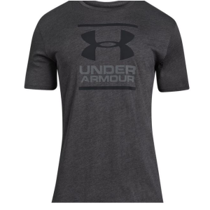 UA GL Foundation Short Sleeve Shirt, Men's, Charcoal Heather, 3XL - Under Armour