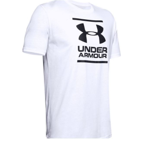 UA GL Foundation Short Sleeve Shirt, Men's, White, 3XL - Under Armour