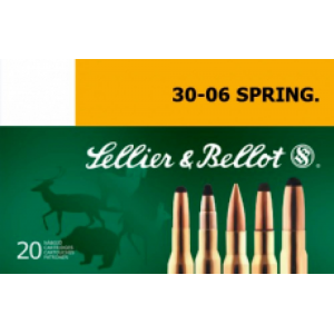 lier & Bellot .30-06 Springfield 180gr SPCE (Soft Point ) 20rd Box Ammo