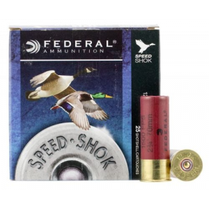 eral Speed-Shok Steel 12 Gauge 2.75 1 1/8 Oz 4 Shot 25 Bx/ 10 Cs Ammo