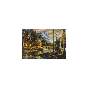RIVERS EDGE LED WRAPPED CANVAS - Rivers Edge Products