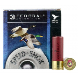 eral Speed-Shok Steel 12 Gauge 2.75 1 1/8 Oz 6 Shot 25 Bx/ 10 Cs Ammo