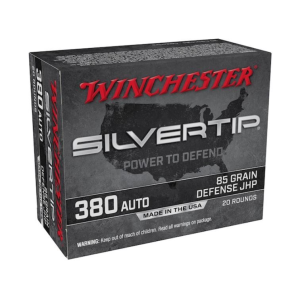 Winchester Silvertip 380 ACP 85 Grain Jacketed Hollow Point - Winchester