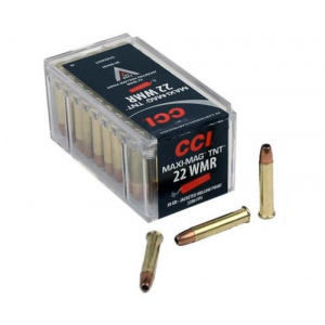  Maxi Mag TNT .22 WMR 30gr Jacketed Hollow Point 50rd Box Ammo