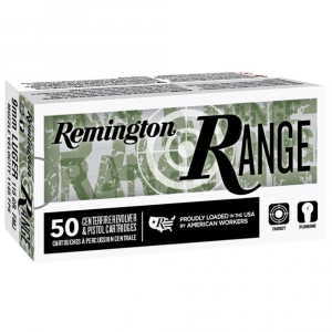 ington Range Pistol 9mm 115 Gr. FMJ 50 Rd. Ammo