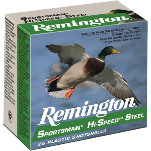 Remington Sportsman Hi-Speed Steel Loads 12 ga. 2.75 in. 1 1/8 oz. 2 Round 2 - Remington