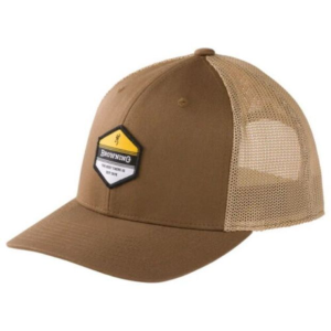 Browning 720 Meshback Snapback Cap, Brown - Browning