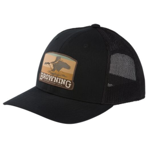 Browning Cap South Pass 110 Mesh Back Silicone Patch Blk* - Browning