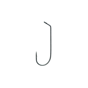 Eagle Claw 4/0 Flipping Jig 60 Degree Cross Eye Platinum Black 100 Pk - Eagle Claw